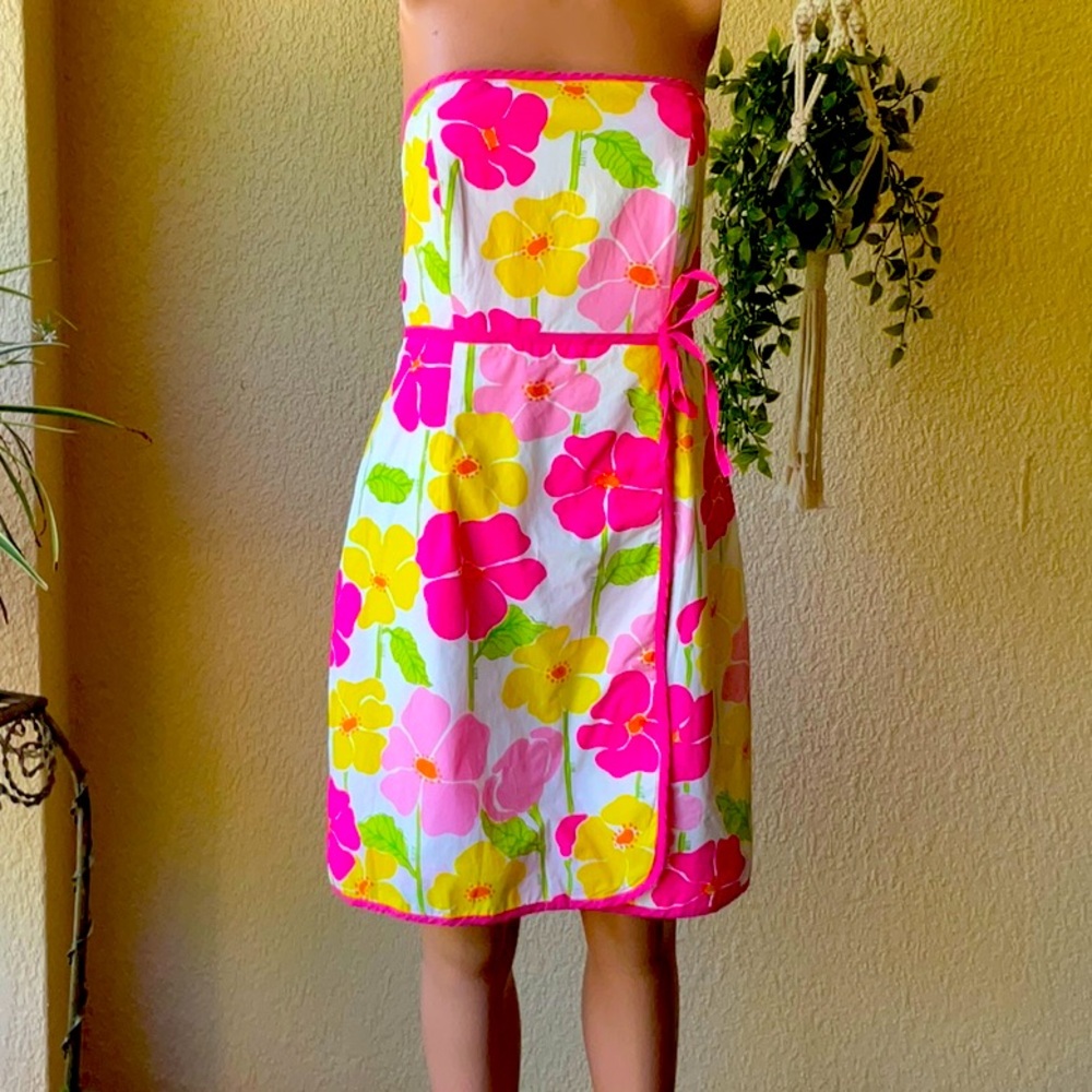LILLY PULITZER  STRAPLESS DRESS NWOT